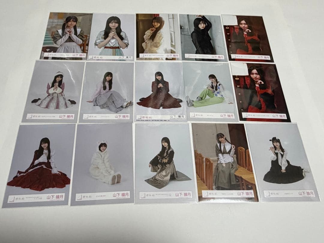 約50枚！　櫻坂46 山下瞳月　生写真　まとめ売り