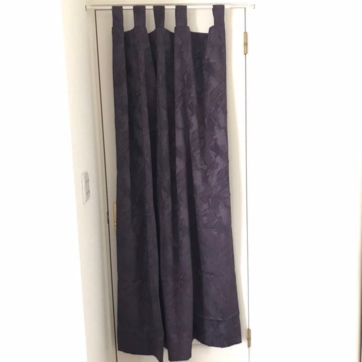 カーテン パープル 海外購入品