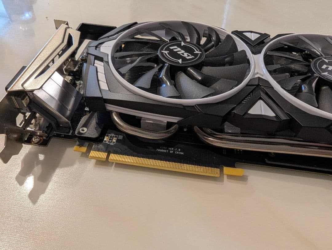 グラフィックボード・グラボ・ビデオカード MSI GeForce GTX1080Ti ARMOR 11G OC