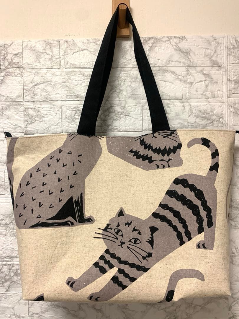 専用　2点おまとめ　ビックトートアレンジ　肩掛けトートバッグ　エチノ新作生地