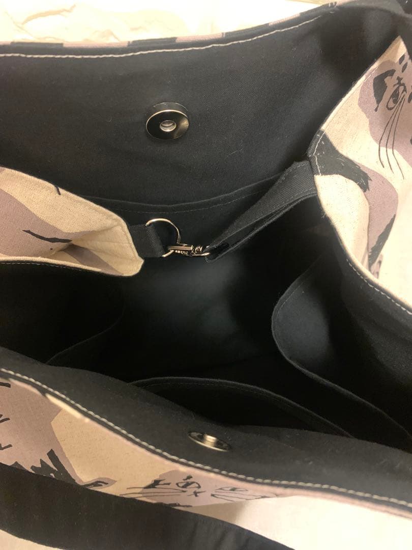 専用　2点おまとめ　ビックトートアレンジ　肩掛けトートバッグ　エチノ新作生地