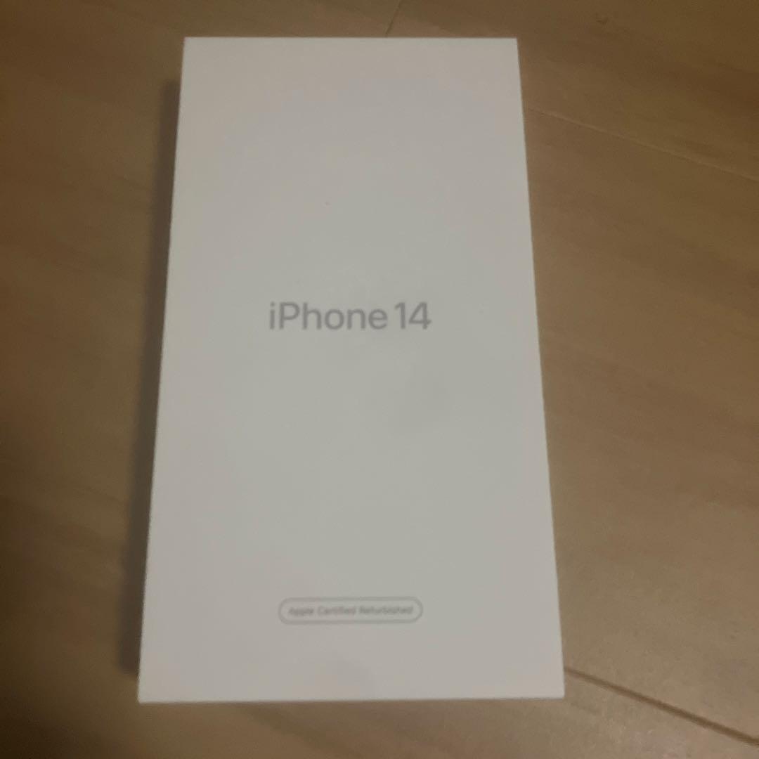 未開封新品iPhone14 ミッドナイト　128GBApple 整備済み製品