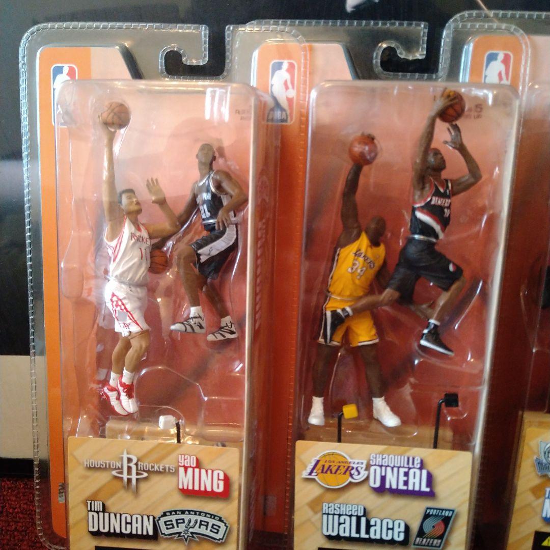 NBA　マクファーレン　3インチ2体シリーズ　フルコンプ　7体セット　アフロ