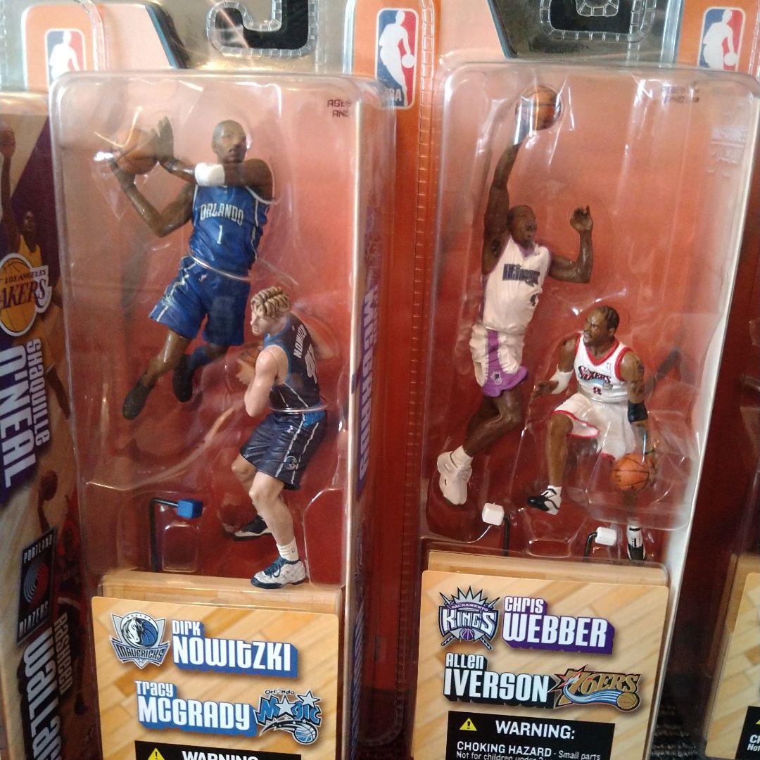 NBA　マクファーレン　3インチ2体シリーズ　フルコンプ　7体セット　アフロ