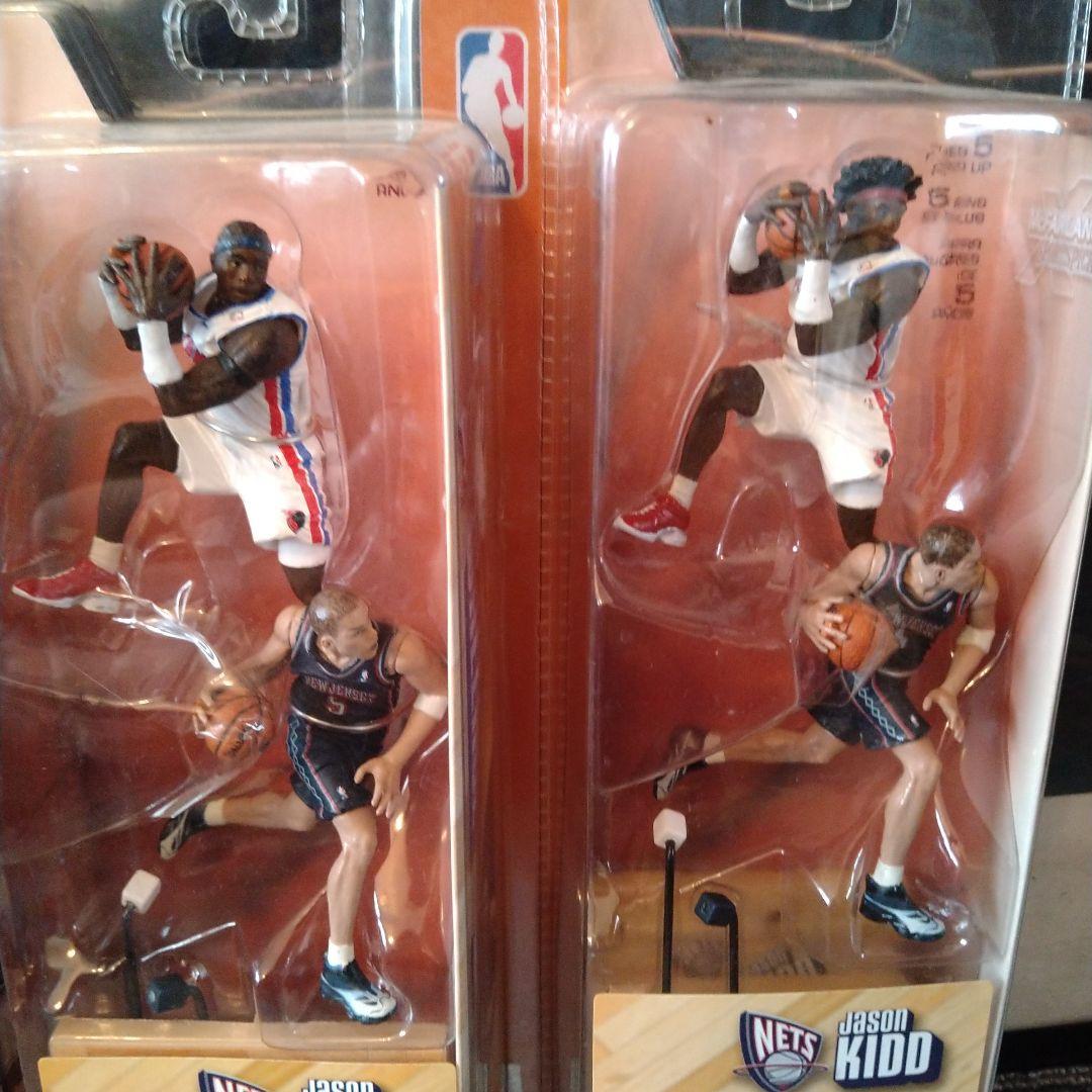 NBA　マクファーレン　3インチ2体シリーズ　フルコンプ　7体セット　アフロ