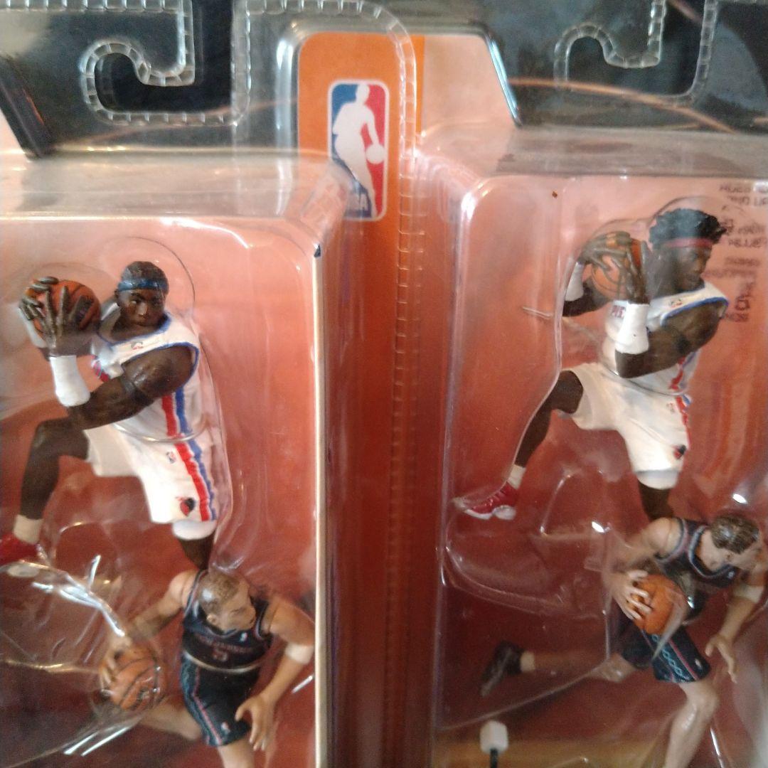 NBA　マクファーレン　3インチ2体シリーズ　フルコンプ　7体セット　アフロ