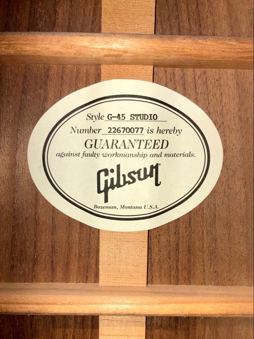 Gibson ギブソン G-45 アコースティックギター　アコギ　エレアコ