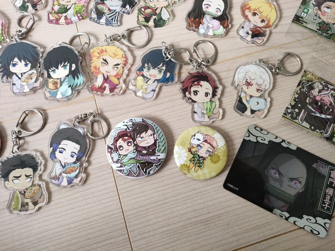 鬼滅の刃 アクリルキーホルダー、その他セット