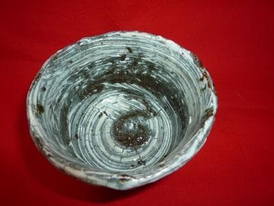 中川自然坊・刷毛目唐津焼酎杯１個