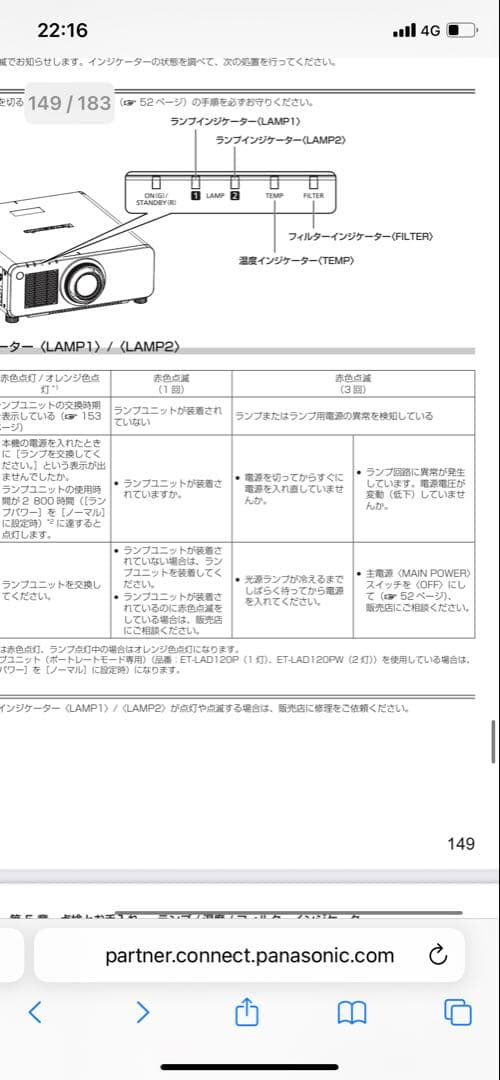 Panasonic 業務用PT-DZ870LK et dle085 レンズ