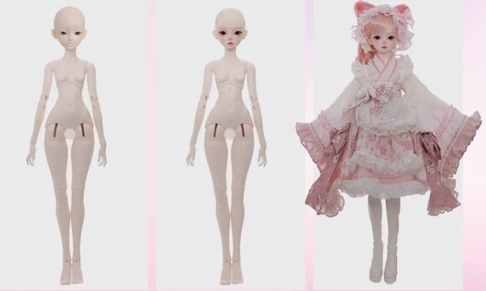 AX983 BJD 1/4 ドール本体 Libra 球体関節人形 ハンドメイド