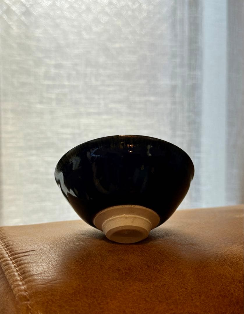 京焼・清水焼 木村宜正 瑠璃天目酒盃