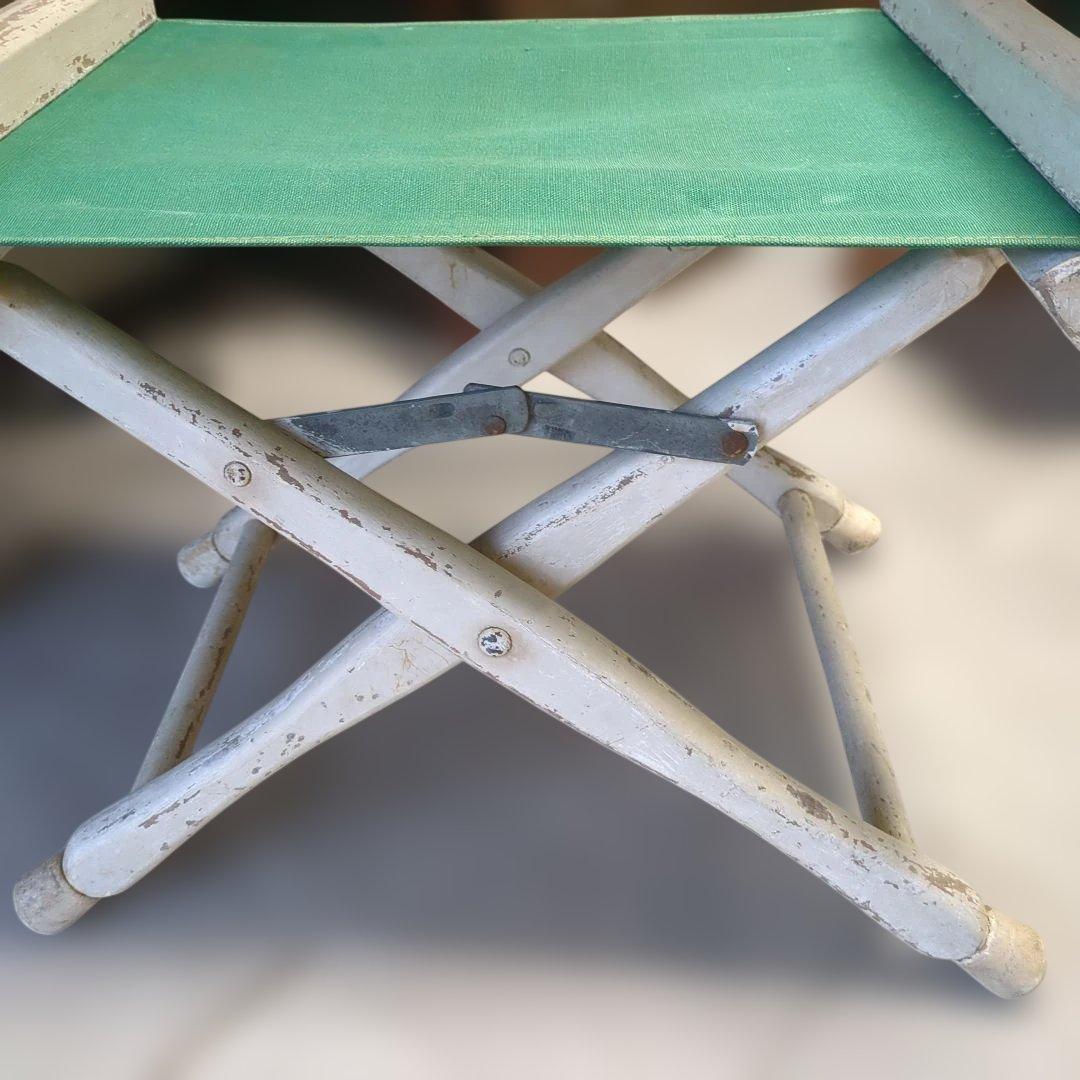 USA米国製アンティークディレクターズチェア 折りたたみ式