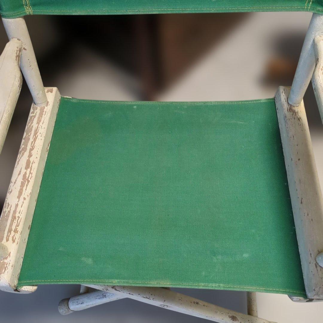 USA米国製アンティークディレクターズチェア 折りたたみ式