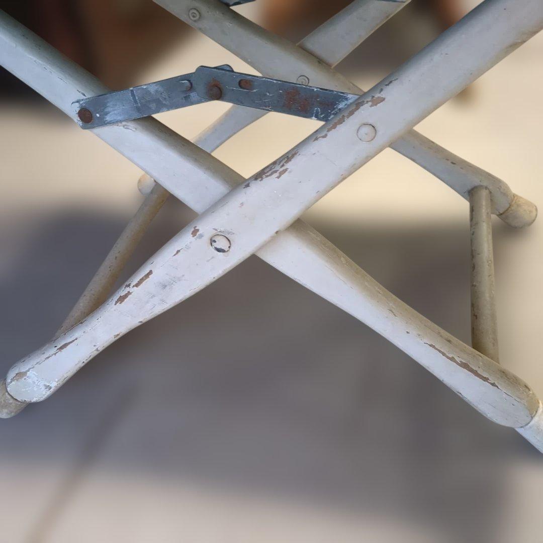 USA米国製アンティークディレクターズチェア 折りたたみ式