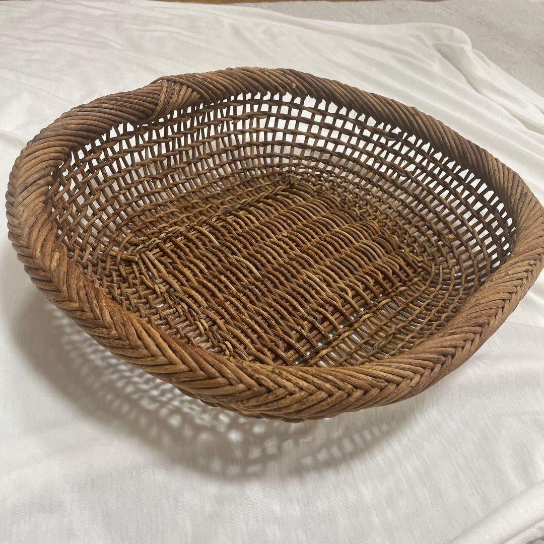 中川原信一さん　あけび籠　パン籠