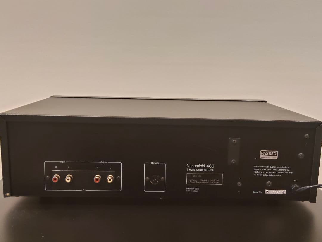 Nakamichi 480 カセットデッキ