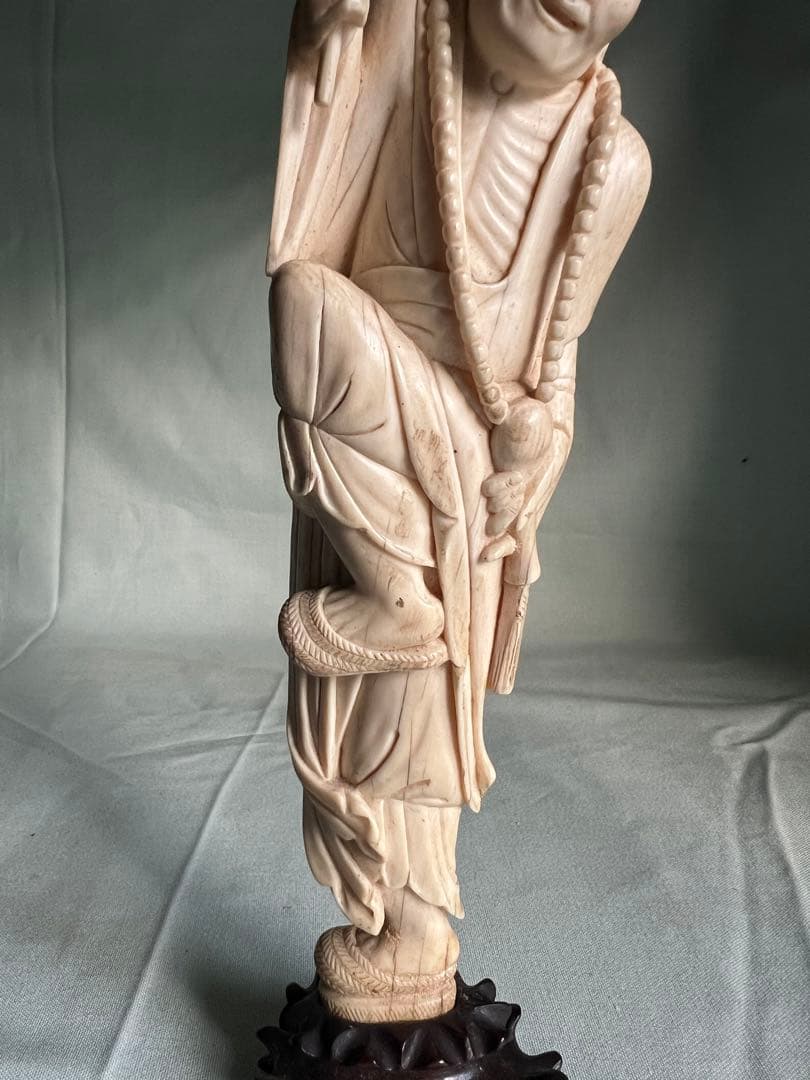 人物彫刻 H- 21cm