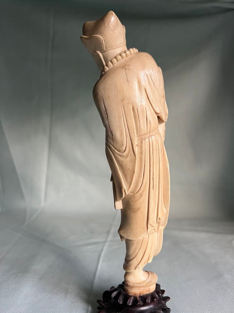 人物彫刻 H- 21cm