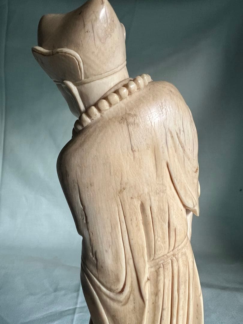 人物彫刻 H- 21cm