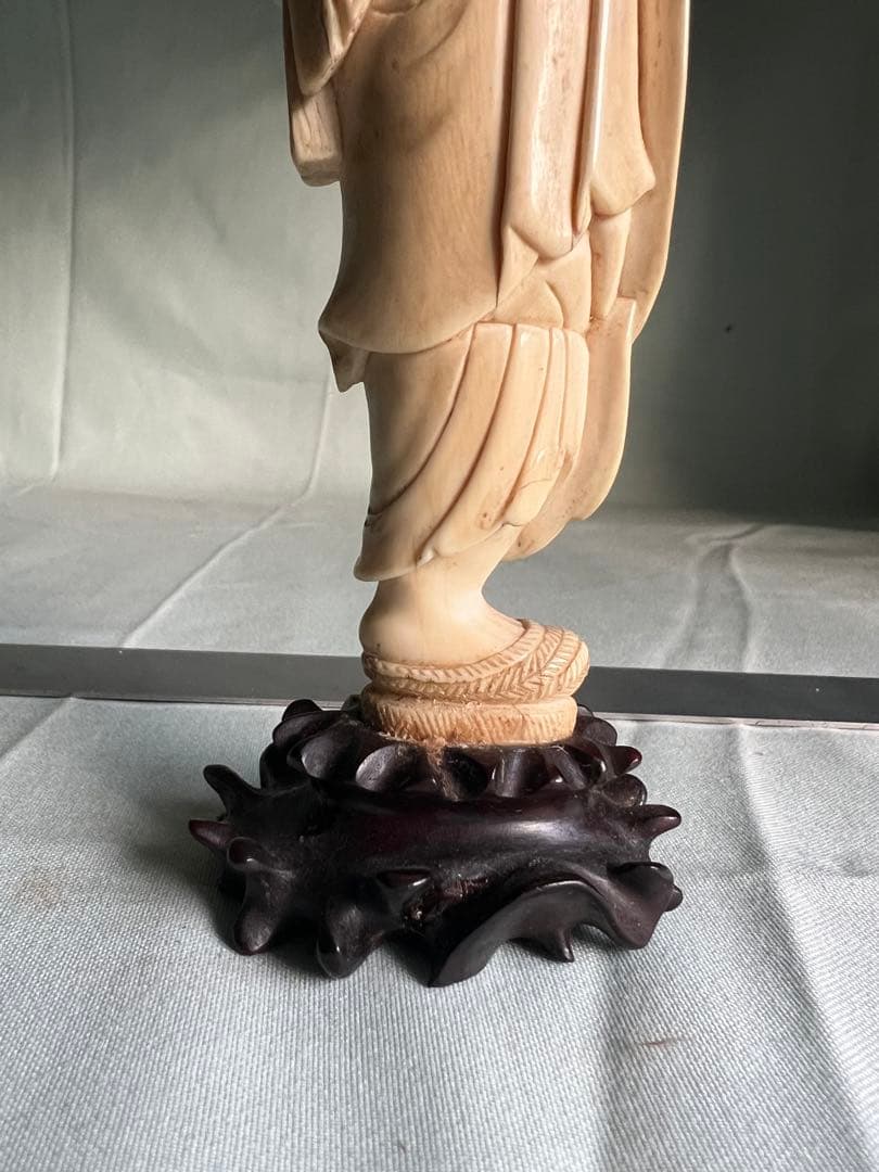 人物彫刻 H- 21cm
