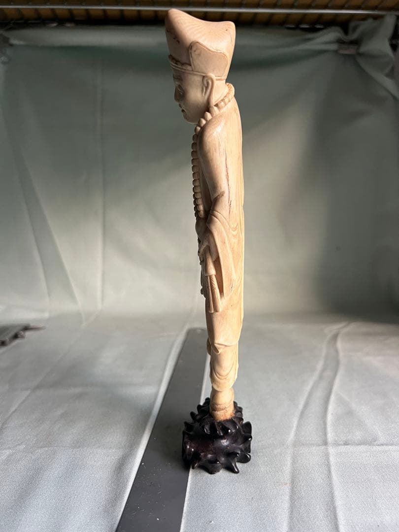 人物彫刻 H- 21cm