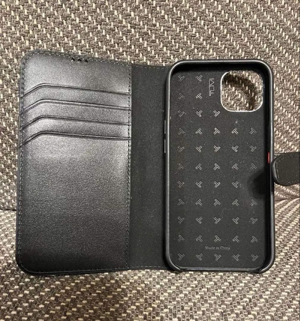TUMI ブラック 手帳型ケース