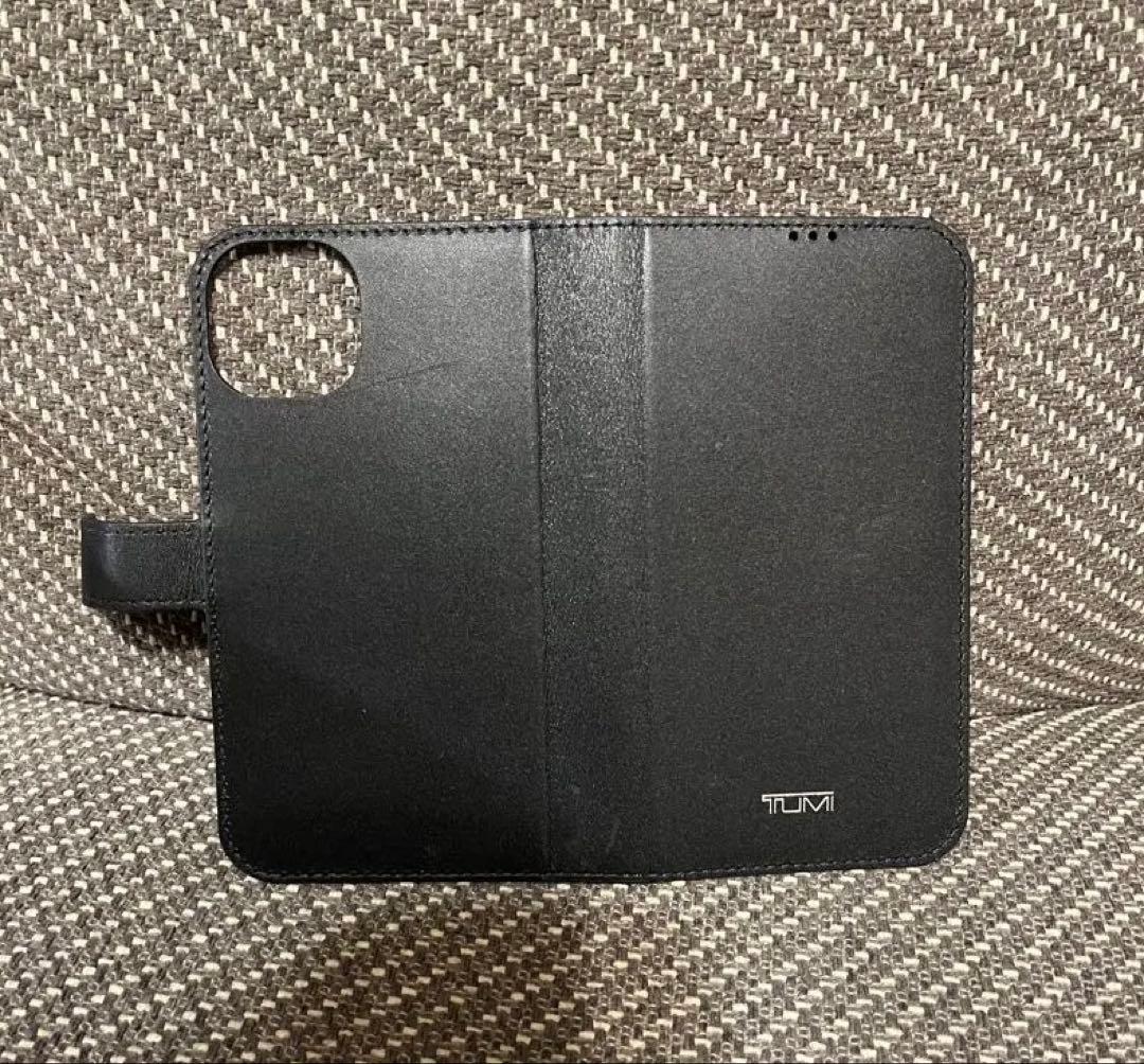 TUMI ブラック 手帳型ケース