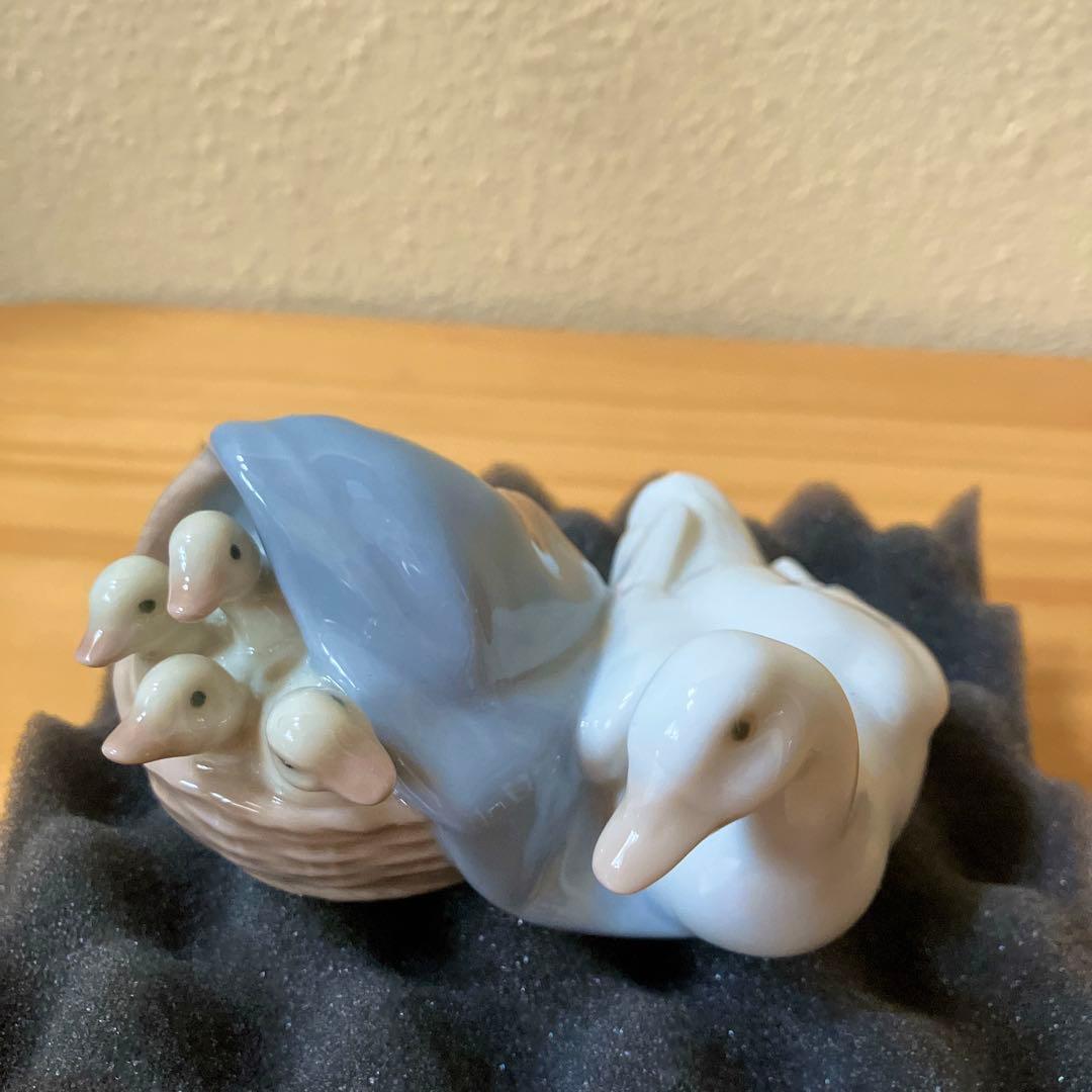 【美品】LLADRO リヤドロ アヒルの家族