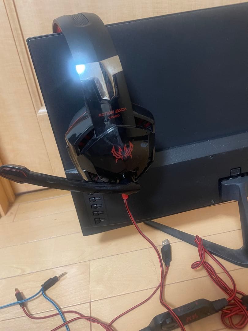 Astex液晶モニター21.5型＆G2000ヘッドホン