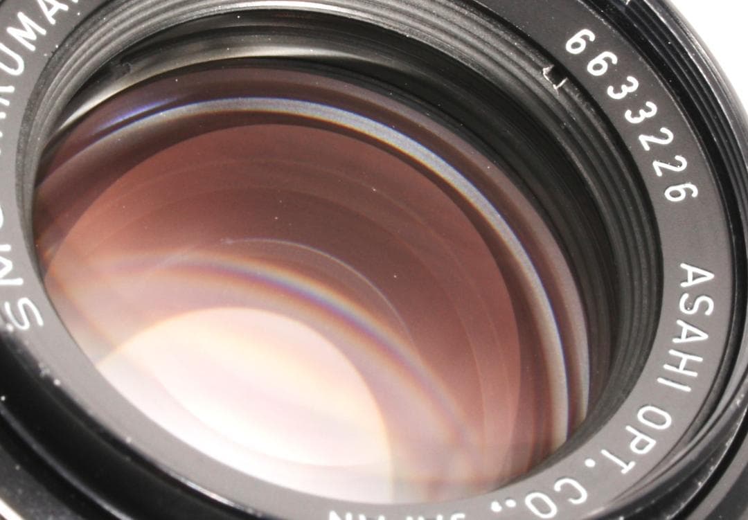 【良品】Pentax SMC TAKUMAR 50mm F1.4 M42マウント