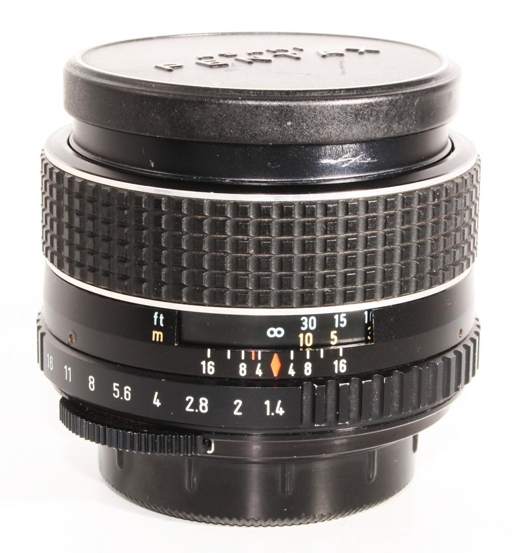 【良品】Pentax SMC TAKUMAR 50mm F1.4 M42マウント