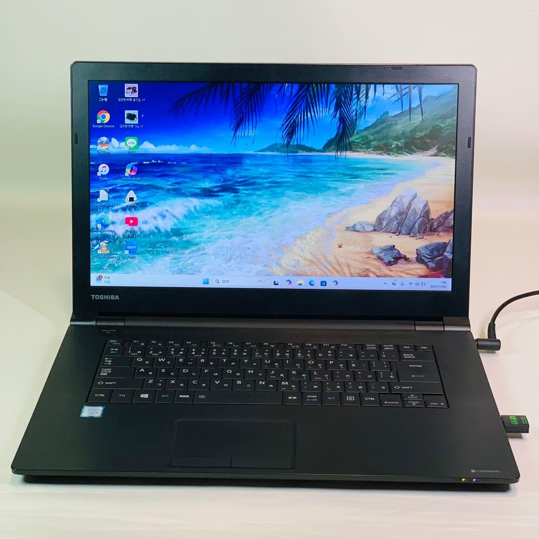 Core i5 6300U✨Windows11✨SSD✨東芝✨黒✨ノートパソコン