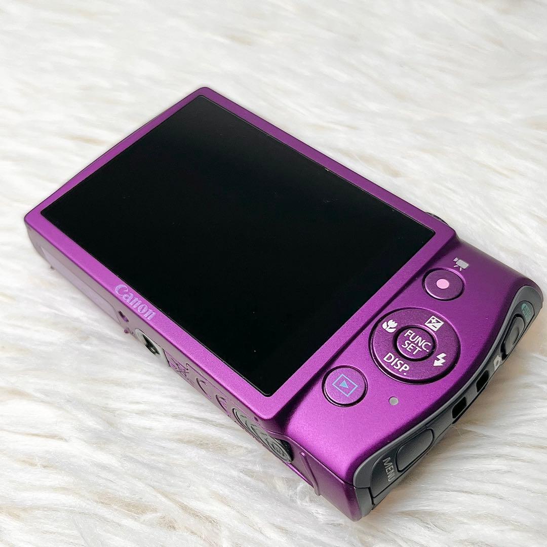 【良品】Canon IXY 600F パープル 動作確認済み 元箱付