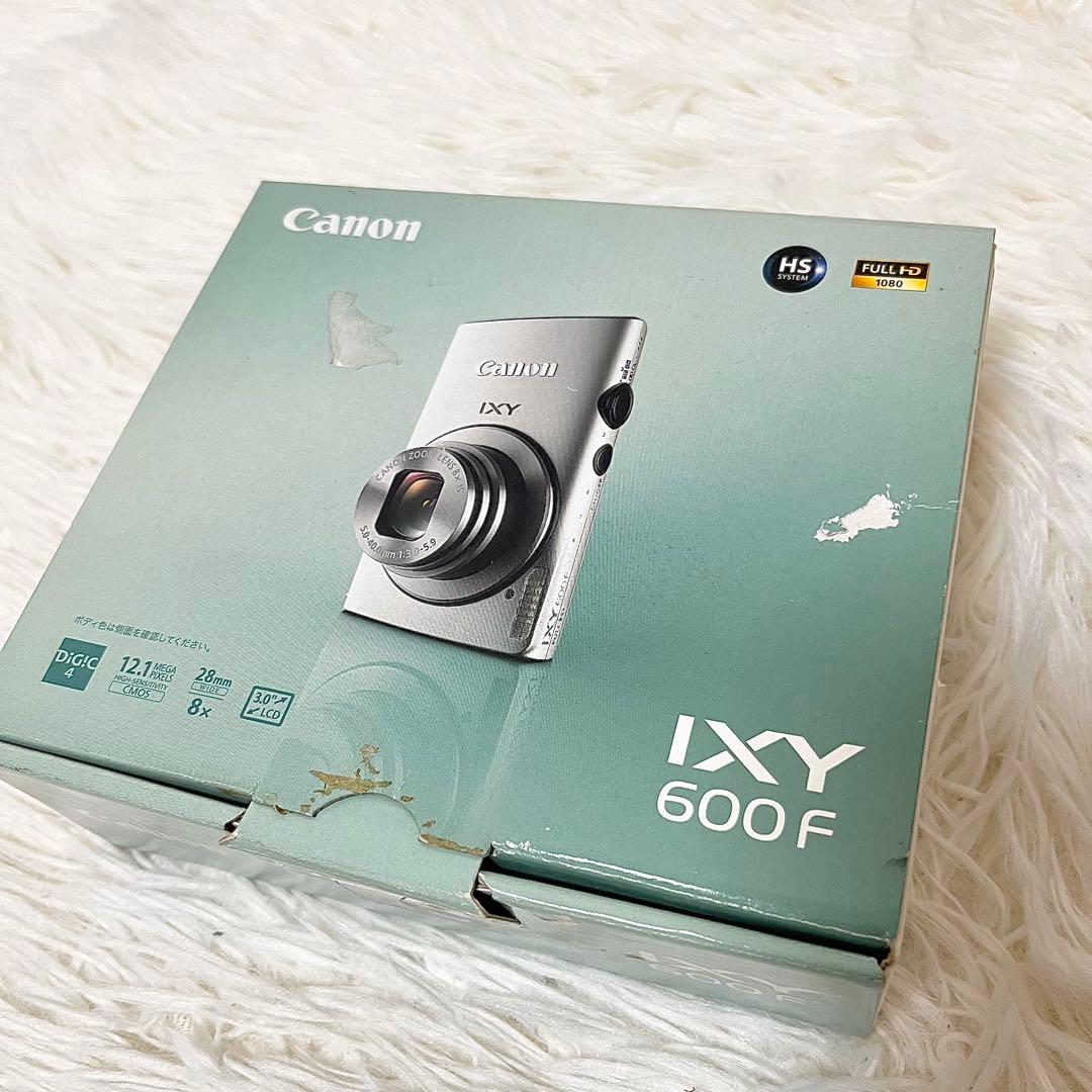 【良品】Canon IXY 600F パープル 動作確認済み 元箱付