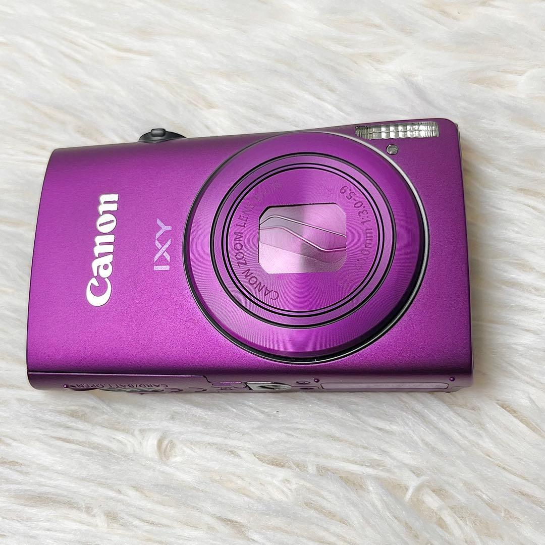 【良品】Canon IXY 600F パープル 動作確認済み 元箱付