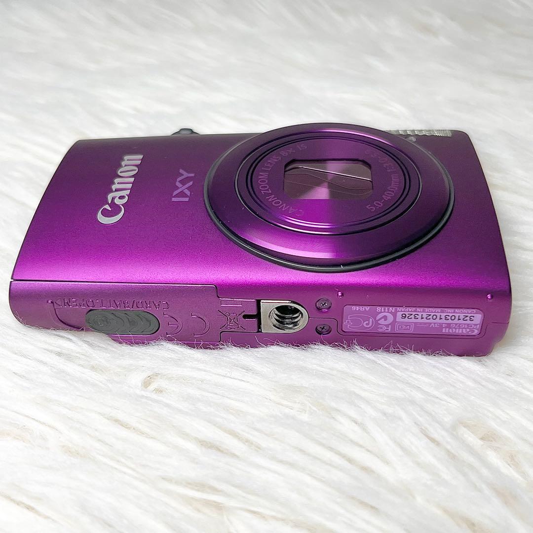 【良品】Canon IXY 600F パープル 動作確認済み 元箱付