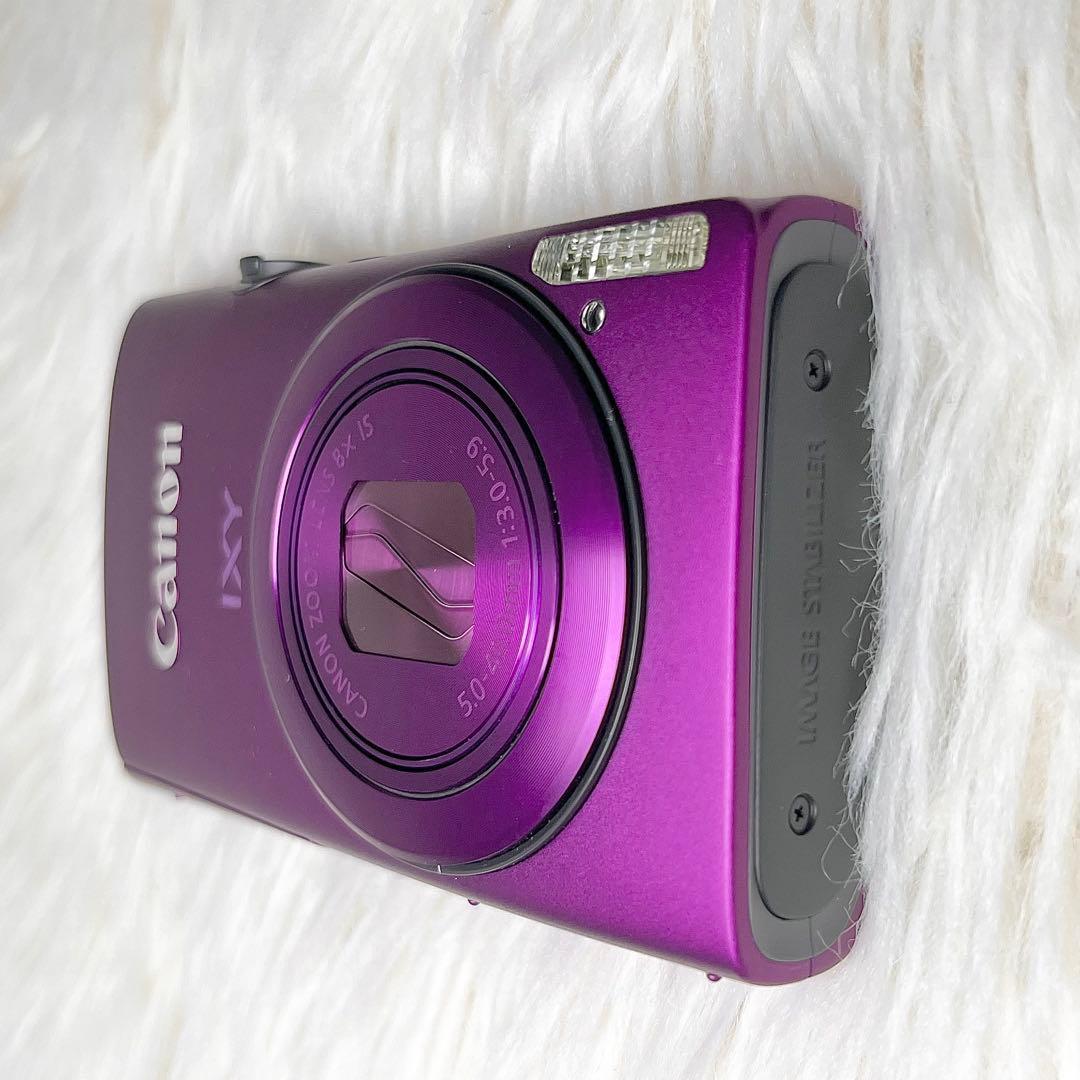 【良品】Canon IXY 600F パープル 動作確認済み 元箱付