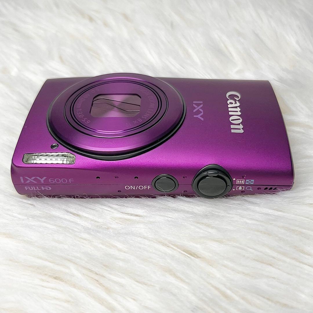 【良品】Canon IXY 600F パープル 動作確認済み 元箱付