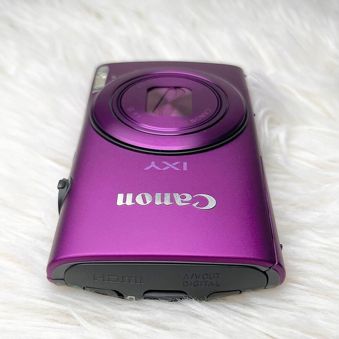 【良品】Canon IXY 600F パープル 動作確認済み 元箱付