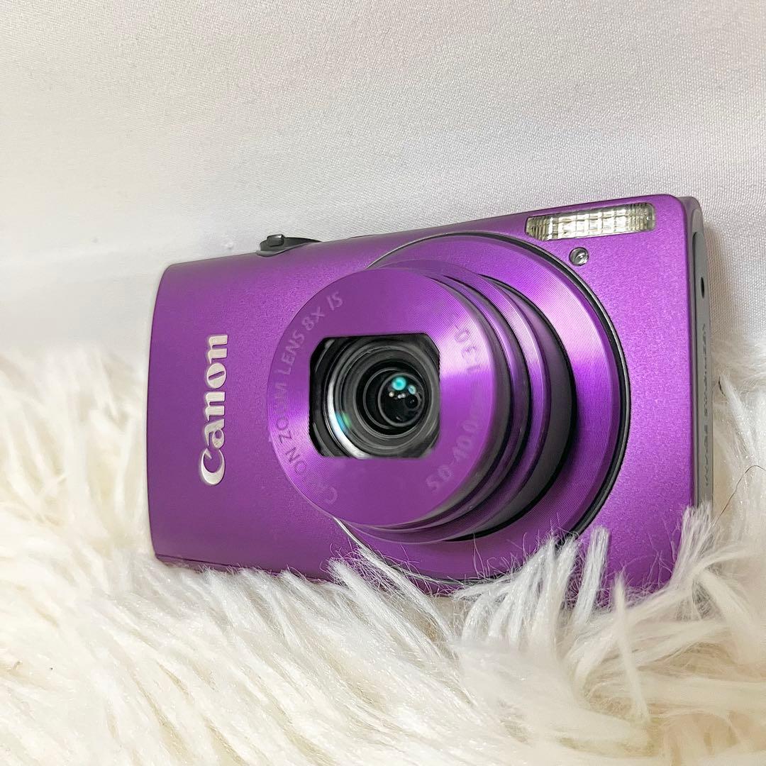【良品】Canon IXY 600F パープル 動作確認済み 元箱付