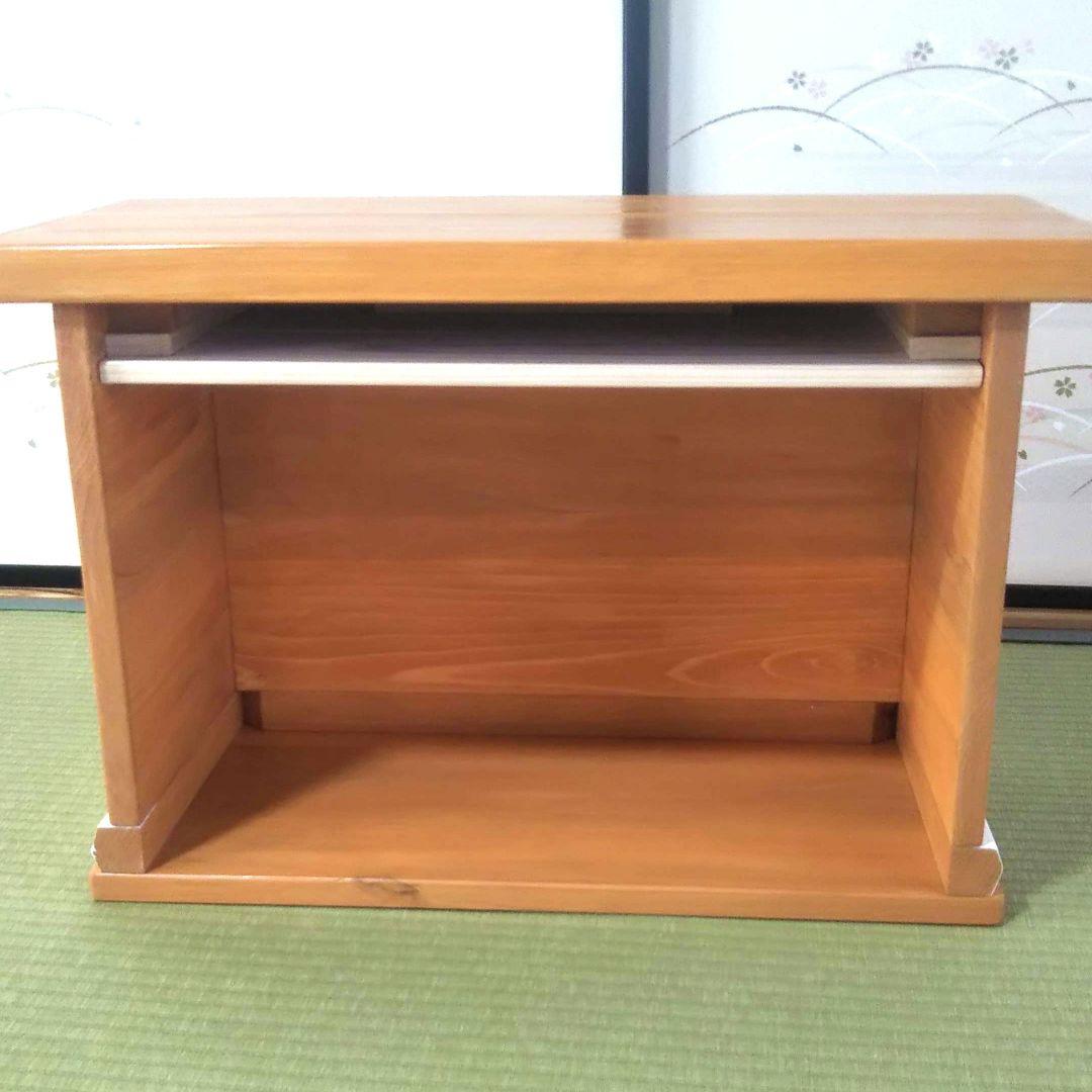 木製ハンドメイド/落語テーブル/文机/ボックス型テーブル/飾りテーブル/机