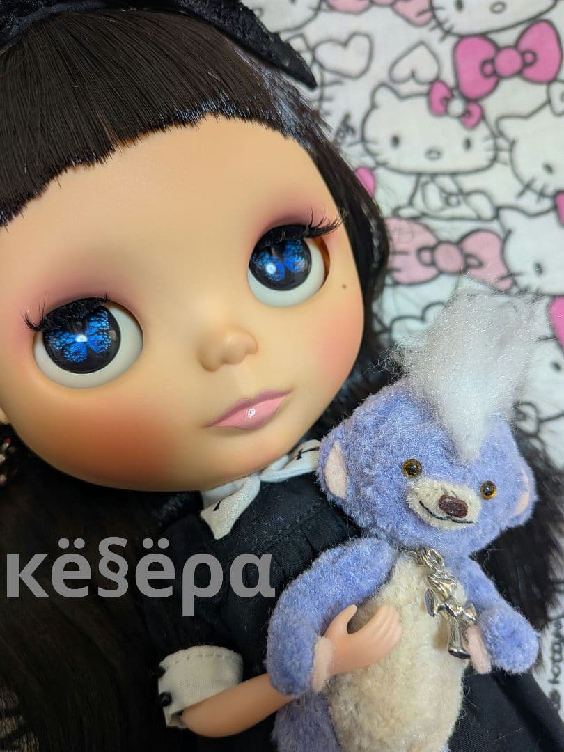 Blythe カスタム 黒服 ゴシックスタイル