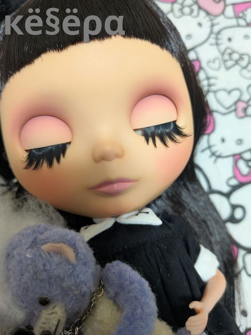 Blythe カスタム 黒服 ゴシックスタイル