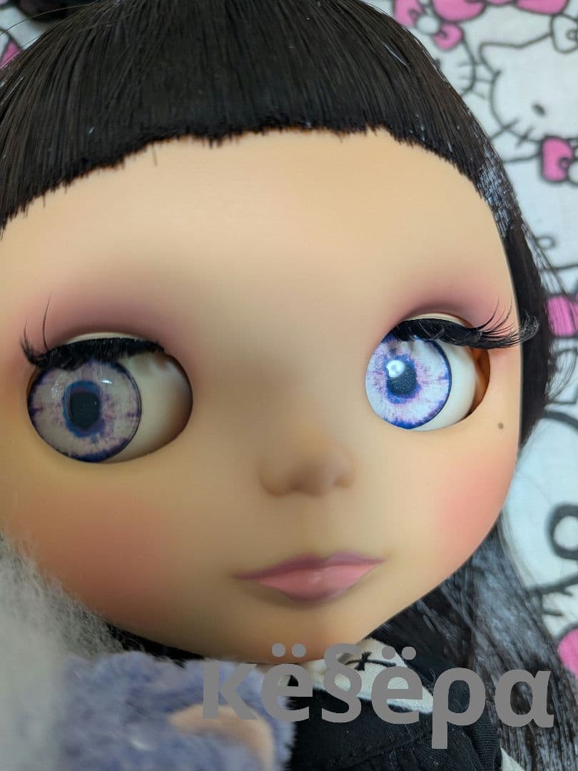 Blythe カスタム 黒服 ゴシックスタイル