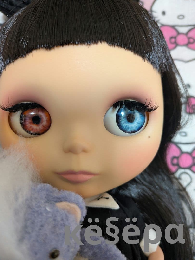 Blythe カスタム 黒服 ゴシックスタイル