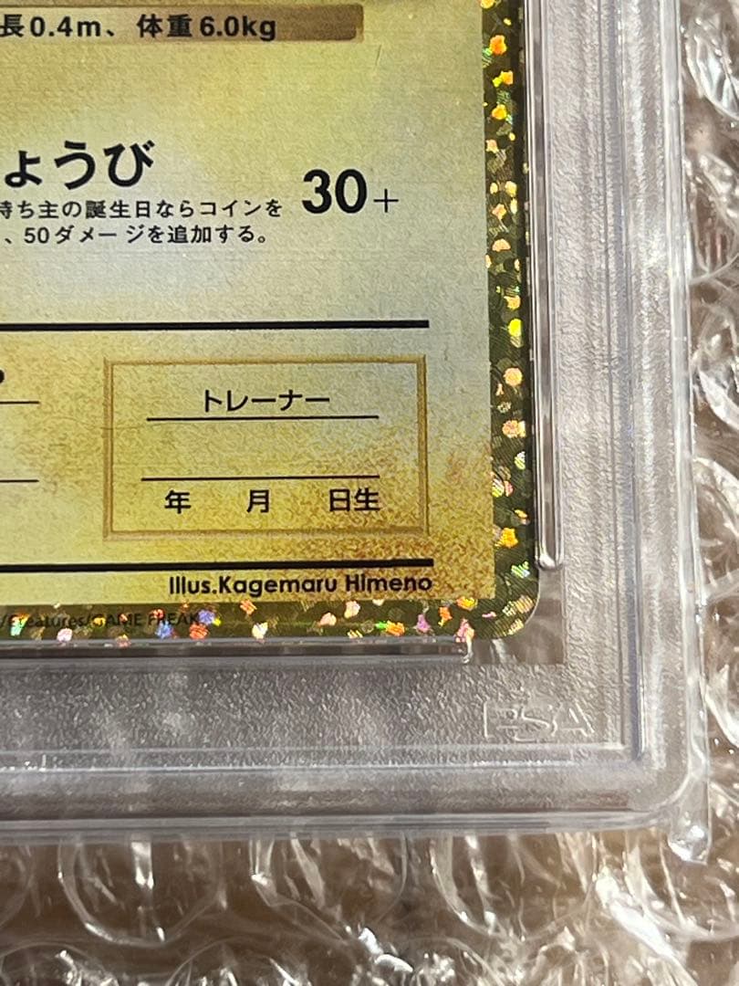 ⭐️美品即購入OK お誕生日ピカチュウ 25th