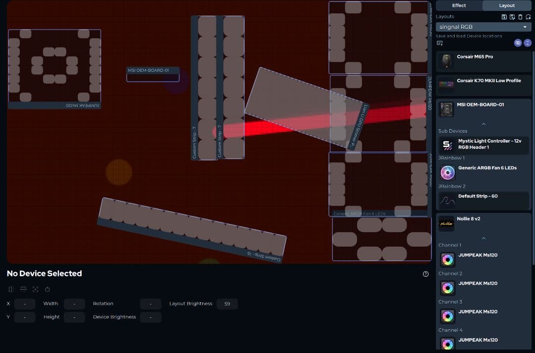 ゲーミングPC 3面ガラス i7-14700F 4070 SignalRGB連動