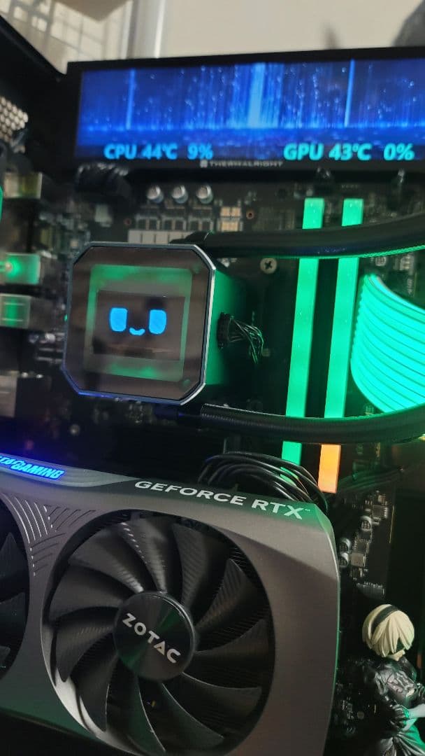 ゲーミングPC 3面ガラス i7-14700F 4070 SignalRGB連動