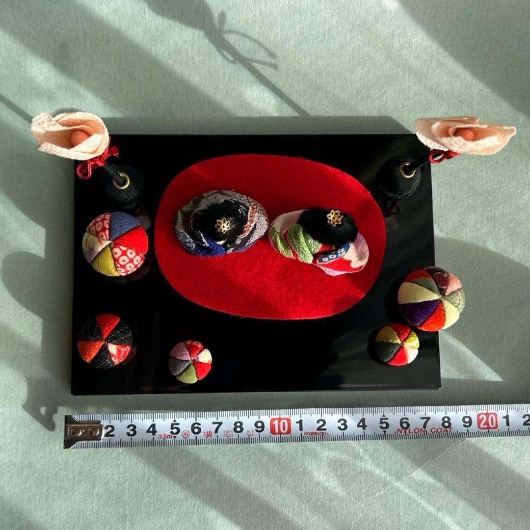 お雛様 ちりめん細工 雛飾り ひな祭り 桃の節句